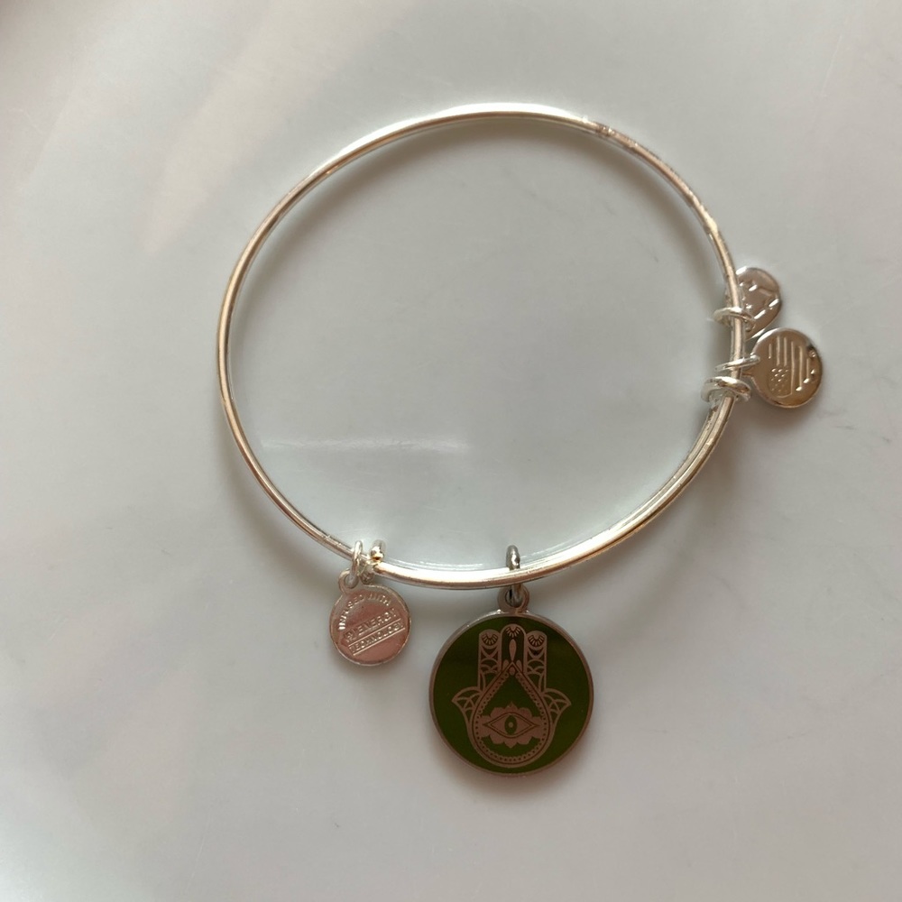 Alex and Ani Hamsa charm bangle!!